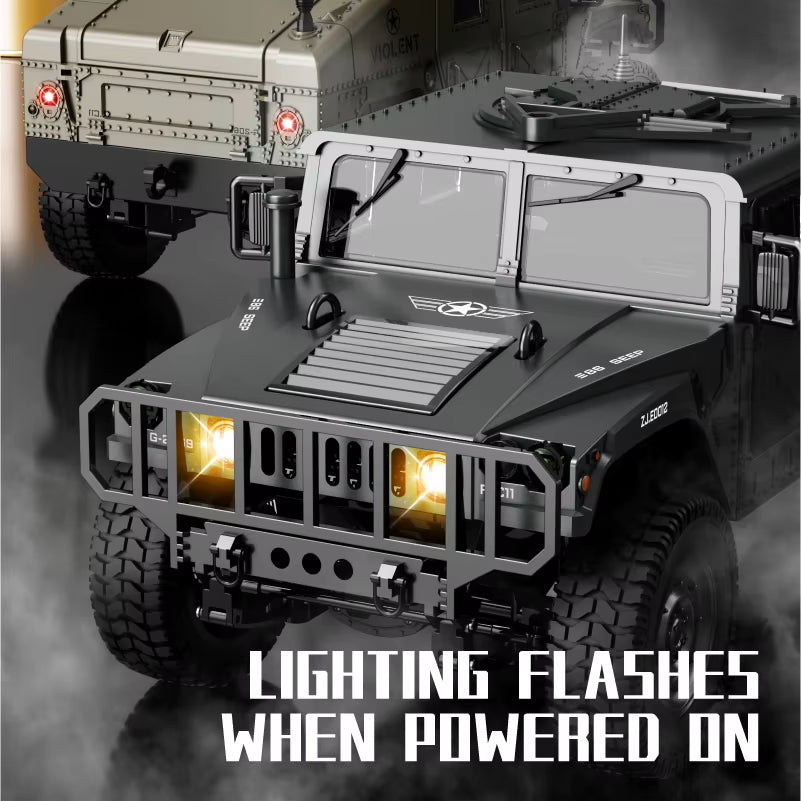 for JJRC C8835 RC Car Simulation 4X4 All-Terrain 2.4G Off-Road Climbing Electric Truck with LED Light with Spare Battery