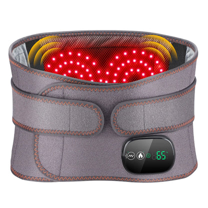 New Upgrade Electric Heating Waist Massager Support Belt Vibration Hot Compress Brace Belt Back Relax 3 Gears Adjustment