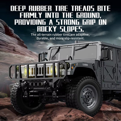 for JJRC C8835 RC Car Simulation 4X4 All-Terrain 2.4G Off-Road Climbing Electric Truck with LED Light with Spare Battery
