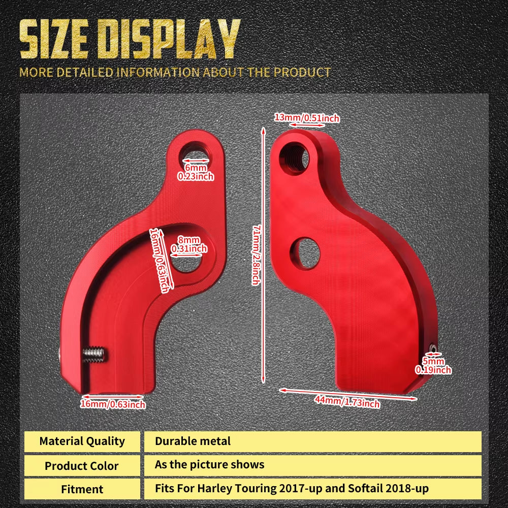 Motorcycle Gear Shift Assist Transmission Booster Aluminium for Harley Softail 18-UP Breakout Touring 2017-UP Street Road Glide