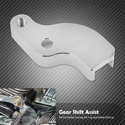 Motorcycle Gear Shift Assist Transmission Booster Aluminium for Harley Softail 18-UP Breakout Touring 2017-UP Street Road Glide