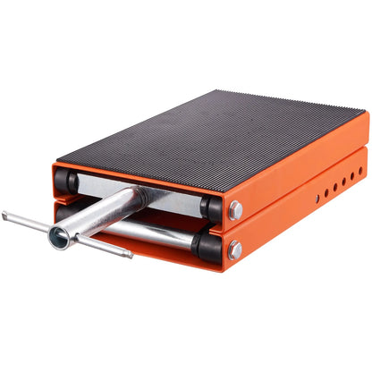 VEVOR Motorcycle Lift, 1100 LBS Motorcycle Scissor Lift Jack with Wide Deck & Safety Pin, 3.7-13.8 Center Hoist Crank Stand, Steel Scissor Jack for Street Bikes, Cruiser Bikes, Touring Motorcycles