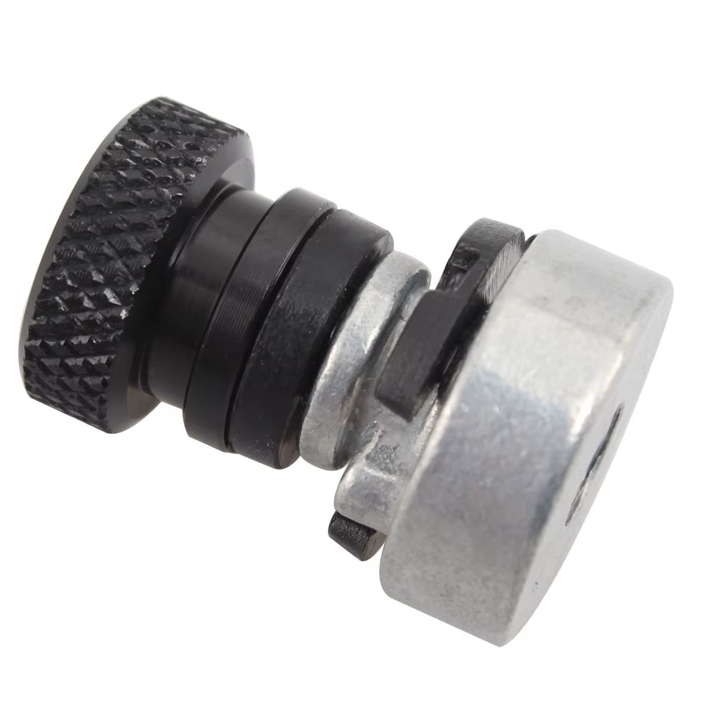 Motorcycle Seat Mount Bolt Screw 1/4" 20 Thread Seat Bolt Saddle Screw Nut Mount Knob Cover Kit for Harley Sportster Touring