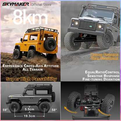 Landy DEfender RC MN98 1:12 2.4G 4WD Rock Crawler 