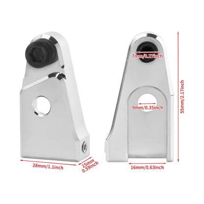 Motorcycle Shift Neutral Gear Aluminium Assist Kit for Harley Softail Fatboy Twin Cam Touring Road King Street Glide FLHT Dyna