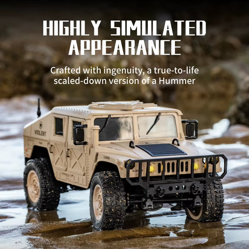 for JJRC C8835 RC Car Simulation 4X4 All-Terrain 2.4G Off-Road Climbing Electric Truck with LED Light with Spare Battery