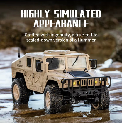 for JJRC C8835 RC Car Simulation 4X4 All-Terrain 2.4G Off-Road Climbing Electric Truck with LED Light with Spare Battery