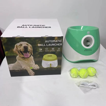 Original Factory Wholesale Ball Thrower for Dog Automatic Dog Ball Launcher with 3/6/9/12 Tennis Balls Indoor and Outdoor