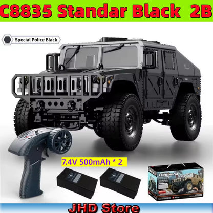 for JJRC C8835 RC Car Simulation 4X4 All-Terrain 2.4G Off-Road Climbing Electric Truck with LED Light with Spare Battery
