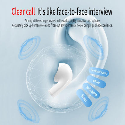 J40 Couple'S Earbuds Stylish TWS Bluetooth 5.4 Headphones with LED Battery Display Hifi Sound Auto Pairing 120H Standby Long Battery Life Comfortable In-Ear for Daily Use Work Calls Sports Workout Travel High-Performance Detachable Earphones